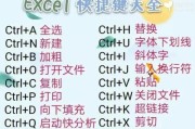常用办公软件快捷键大全（提高办公效率的必备技能）