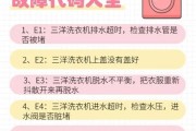 三洋波轮洗衣机E5故障代码解析与处理方法（探究三洋波轮洗衣机E5故障代码原因）