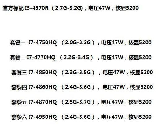 解析目前台式电脑最佳配置参数（探索配置参数的最新动态）